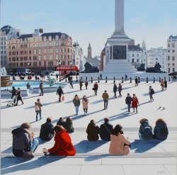 Autumn Light Trafalgar Square